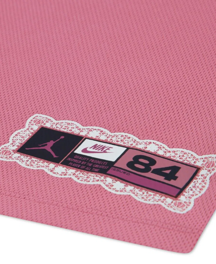 Комплект из футболки и топа с графическим принтом Jordan, Pink/Black — фото 4