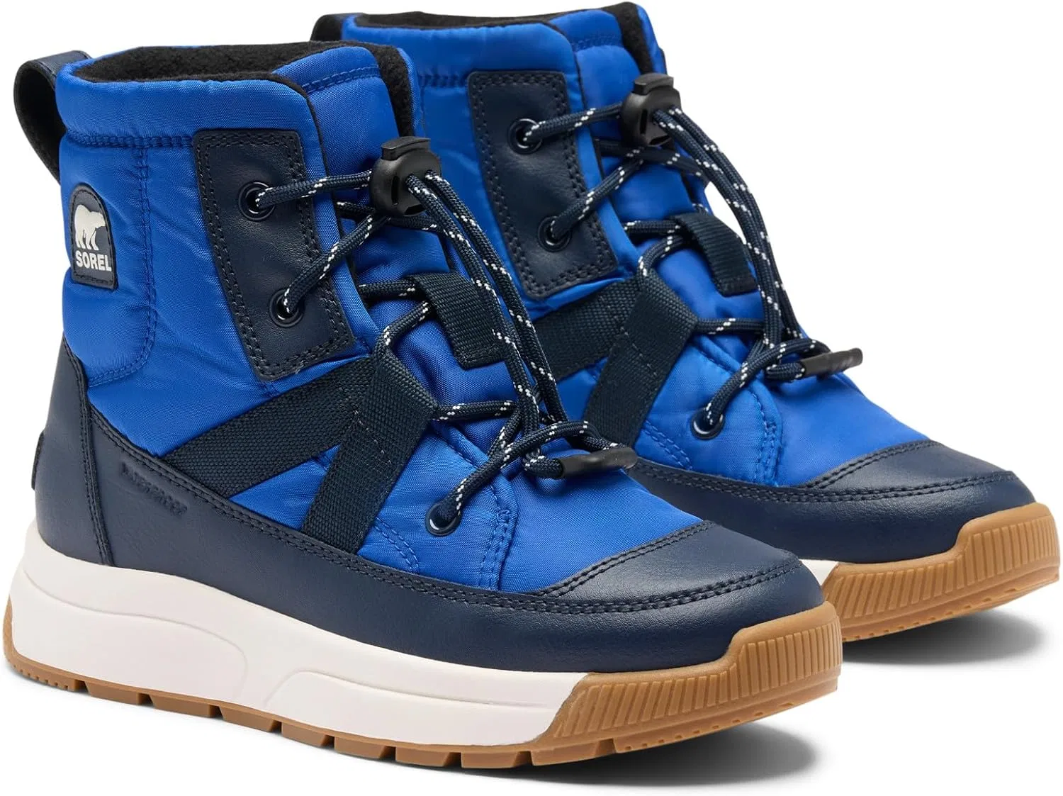 Детские зимние ботинки для девочек Whitney III Mid Waterproof, Blue/Collegiate Navy — фото 2