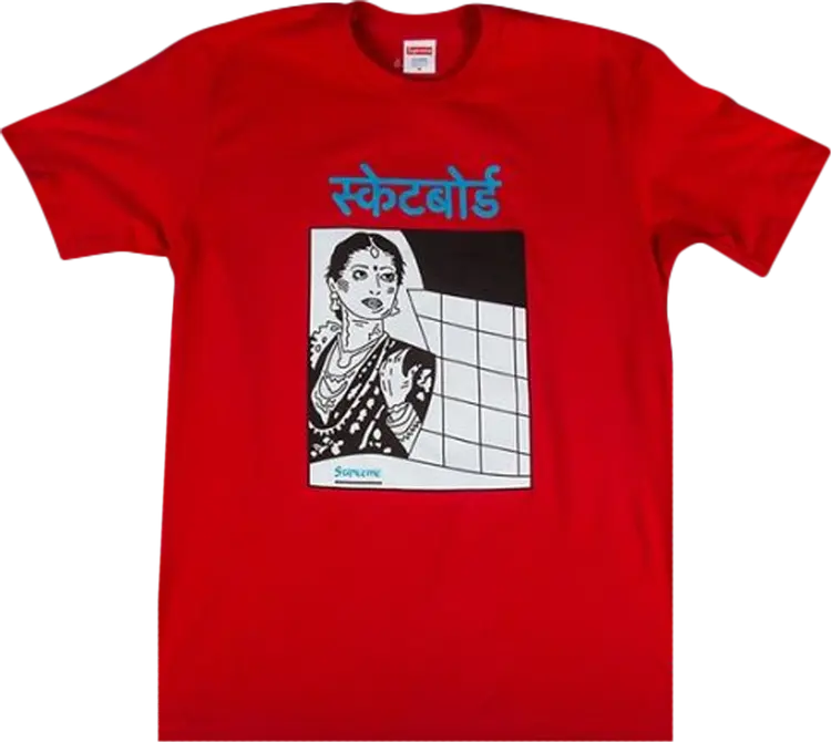 

Футболка Supreme Bombay T-Shirt 'Red', красный