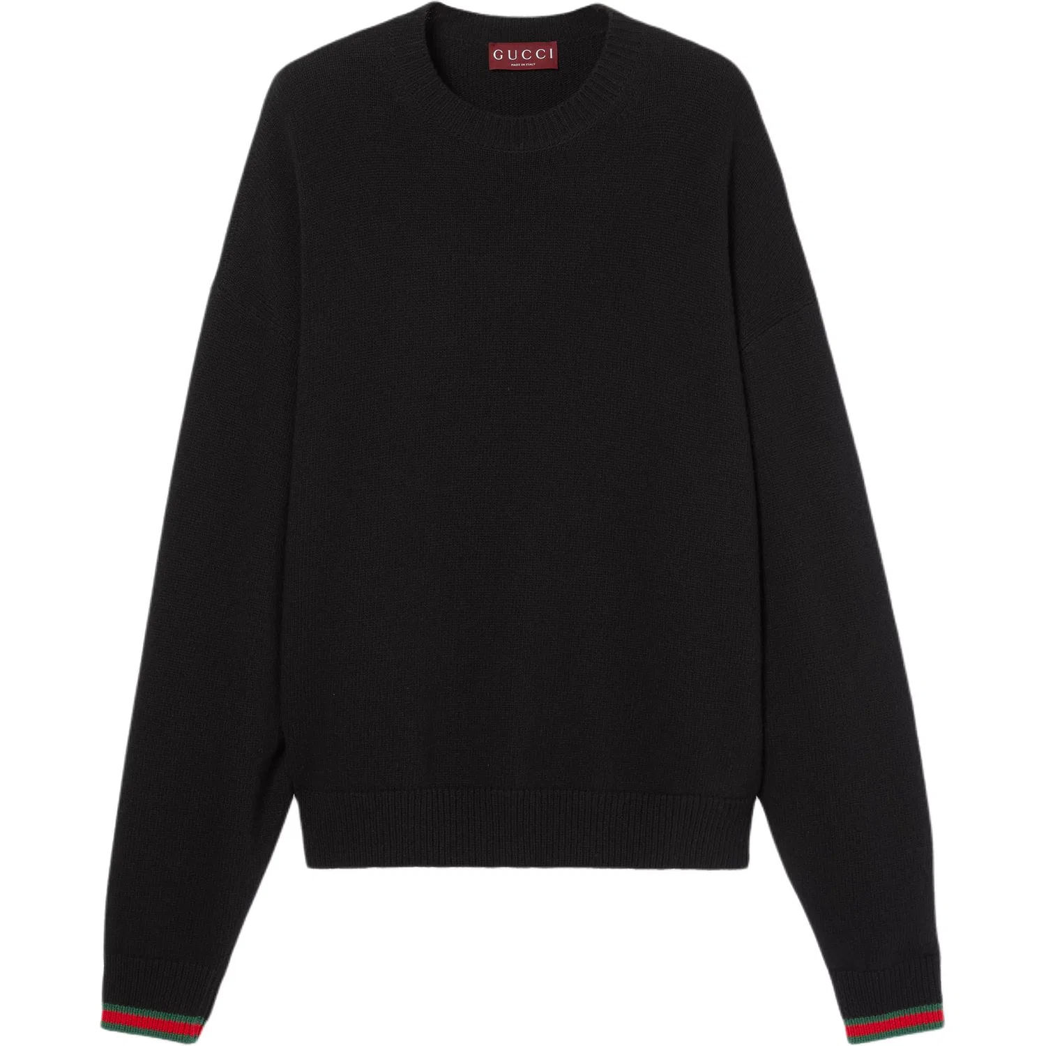 Свитер женский GUCCI SS25, лаконичный дизайн, черный