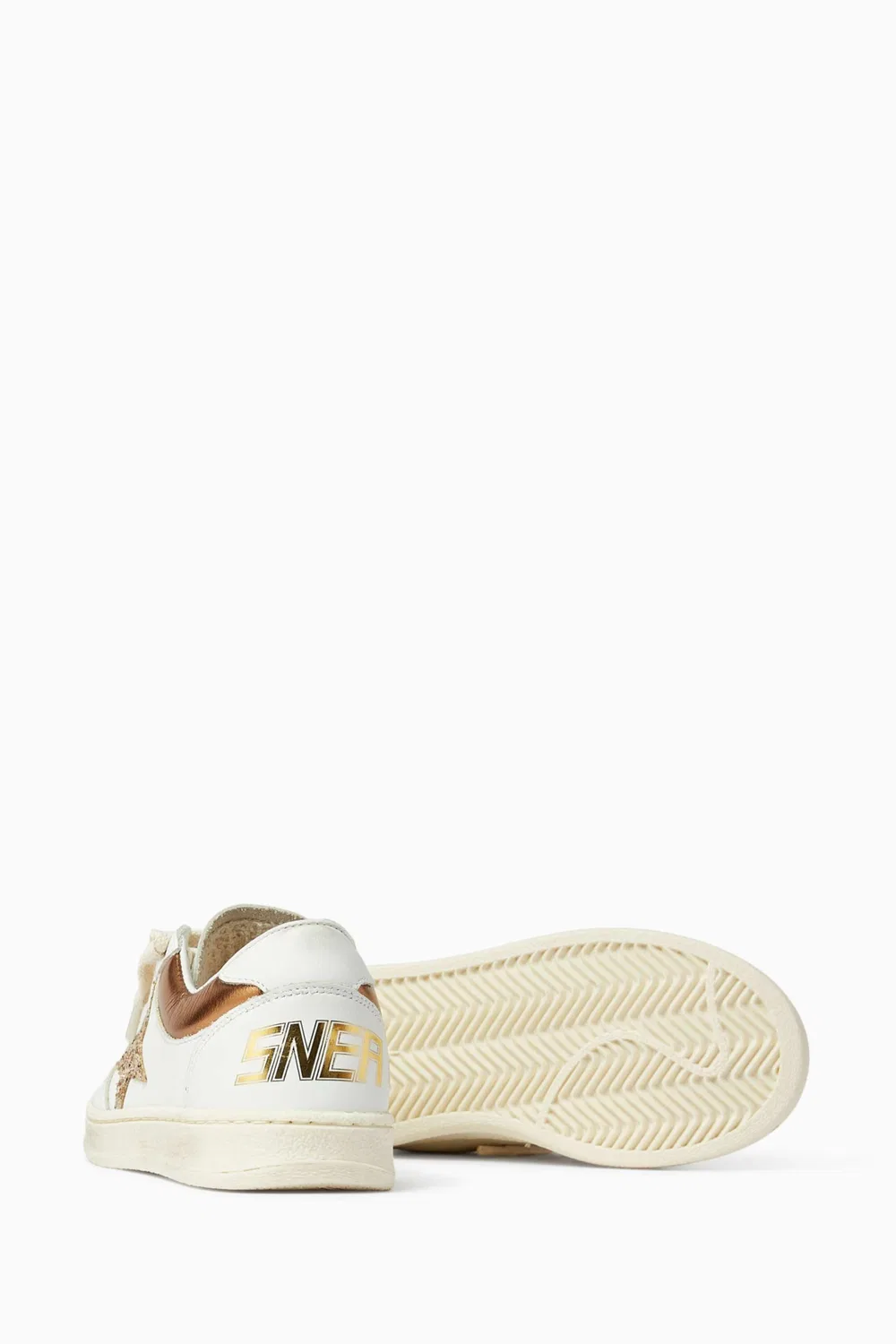 Кроссовки кожаные Ball Star GOLDEN GOOSE — фото 3