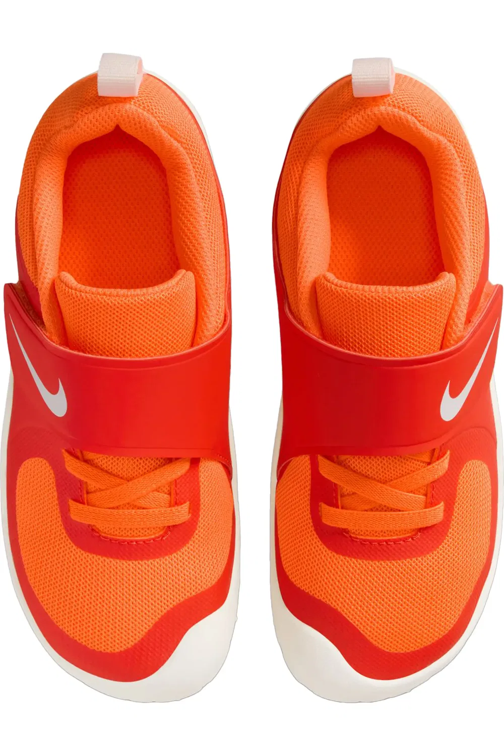 Детские кроссовки легкие на липучке Swoosh 1 Essential Nike, Picante Red/Sail — фото 4
