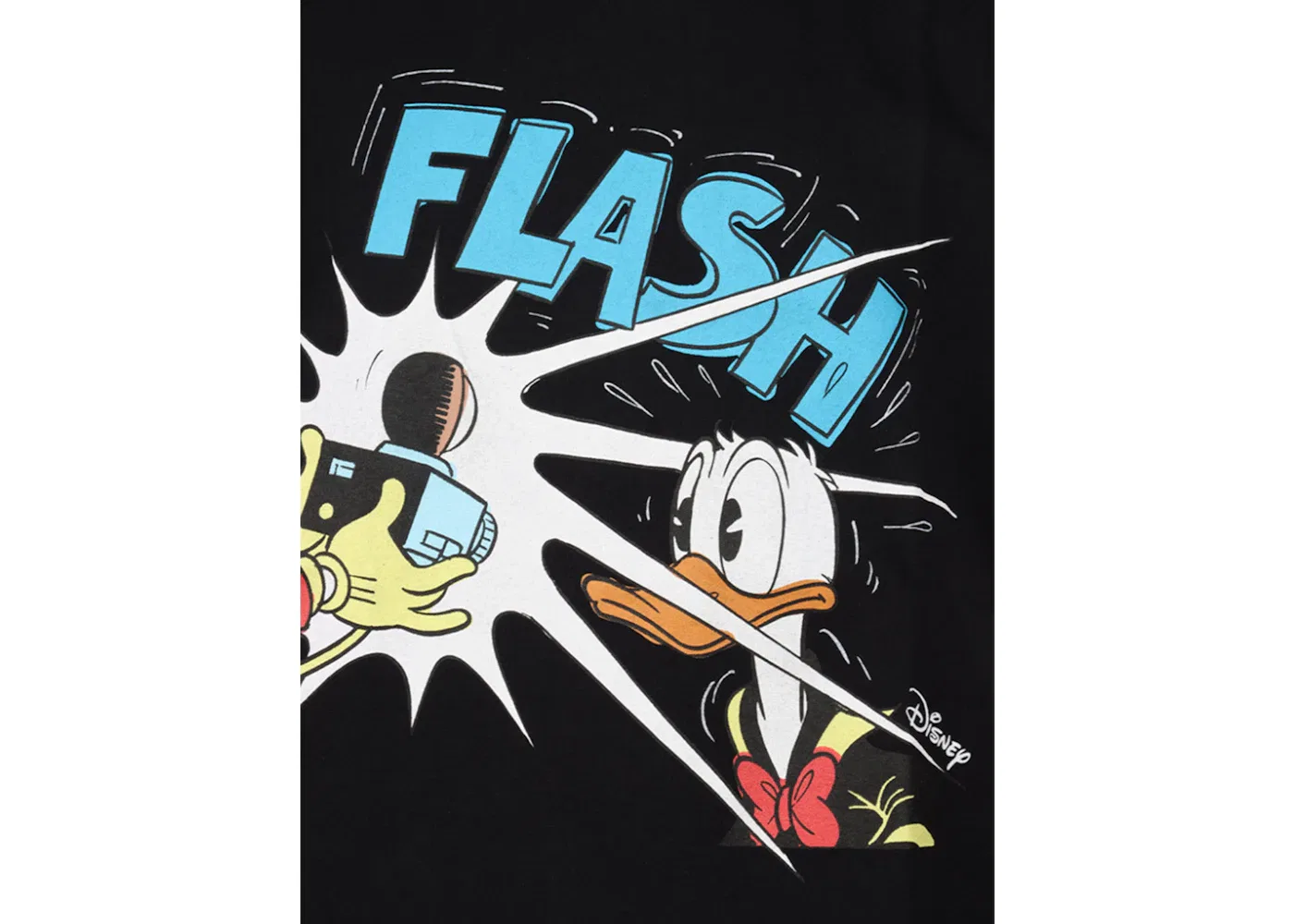 Мужская футболка с принтом Donald Duck Gucci, Black/Multi — фото 3