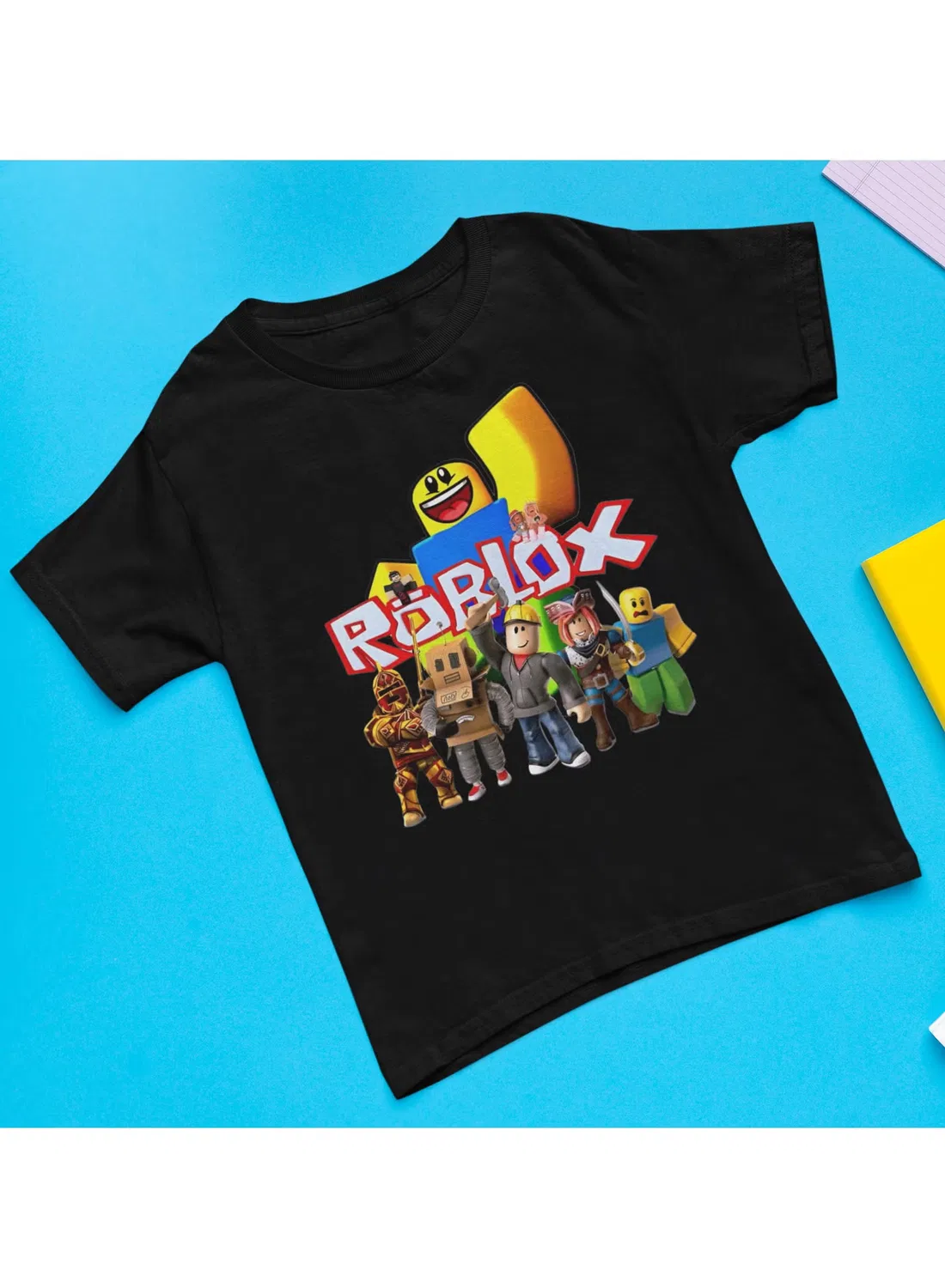 Zoom Футболка игровая с принтом Roblox, черный