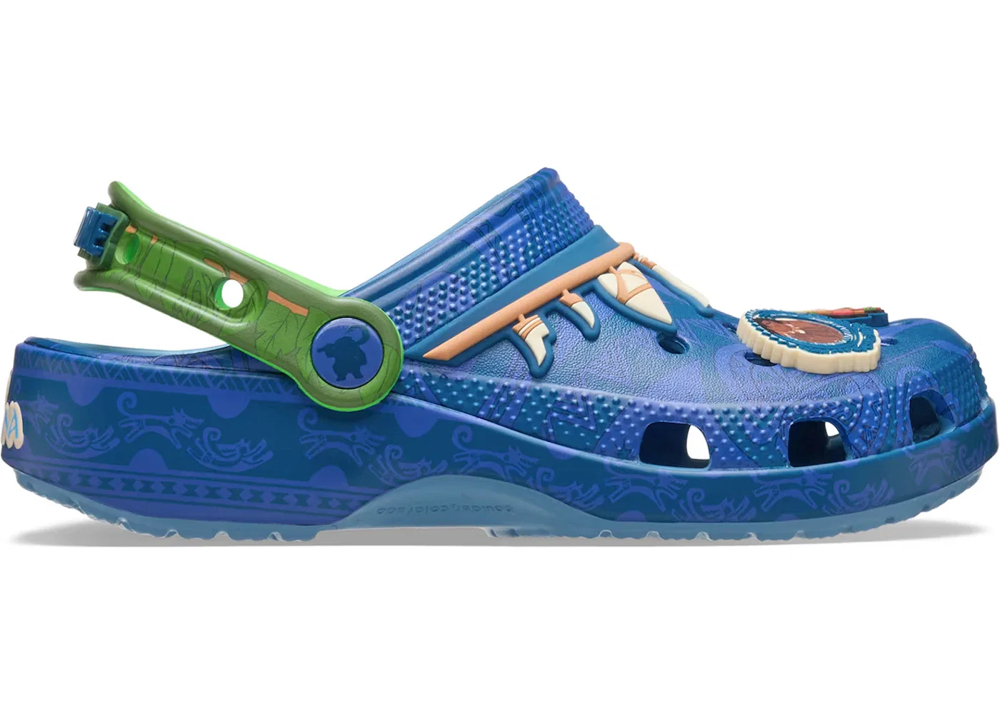 Детские сабо-клоги Crocs Classic Clog Disney Moana Maui, Multi