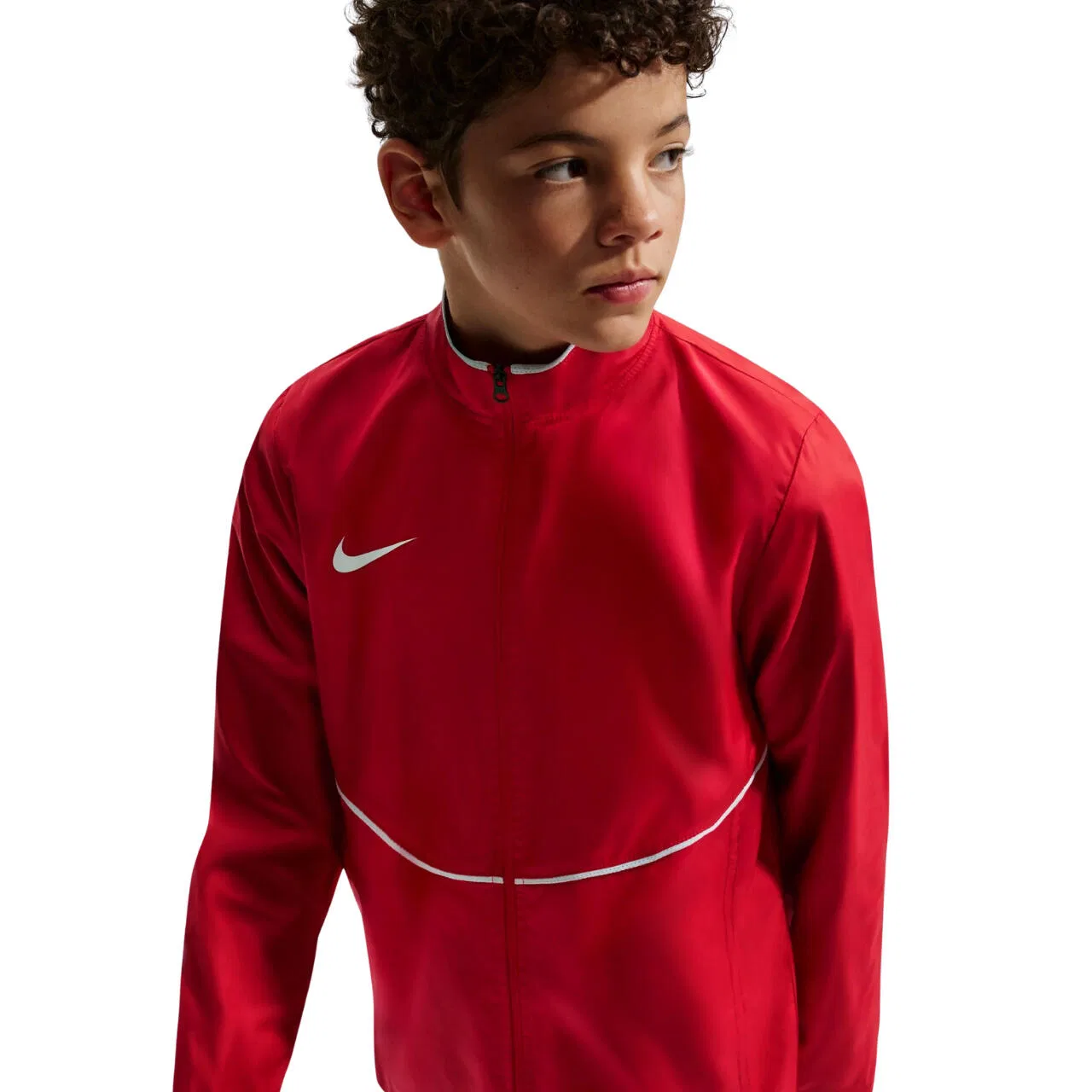 Детская дождевая куртка с длинным рукавом Nike Park 26 Rain, Rot — фото 4