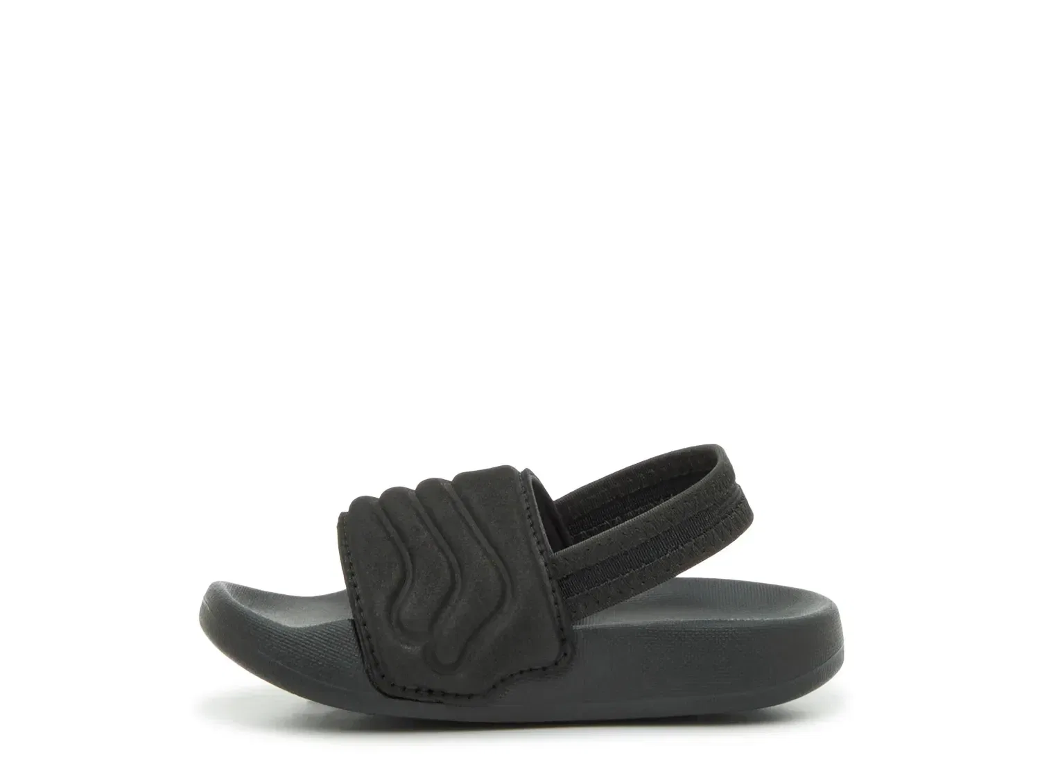 Сандалии с ремешком Adilette Estrap 2.0 adidas, черно-белые — фото 3