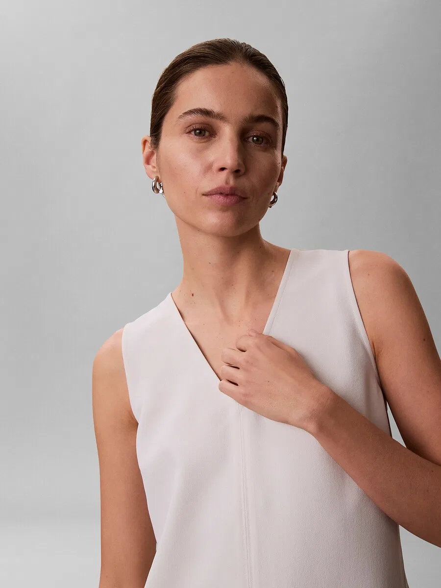 Белый комбинезон Calvin Klein — фото 3