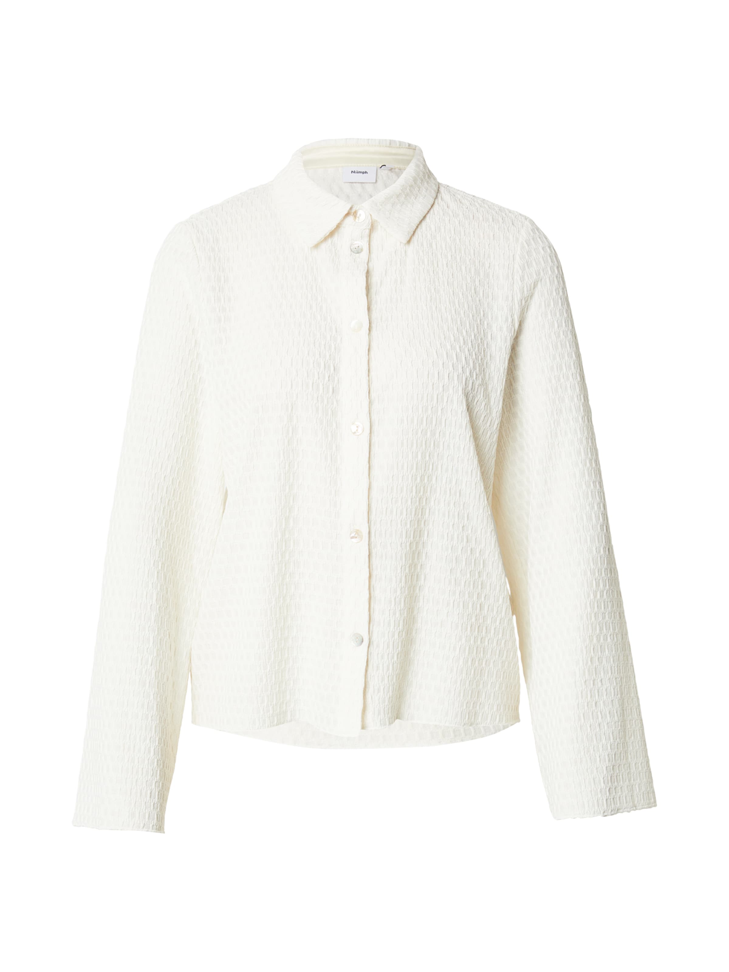 

NÜMPH Рубашка 'NUMIANA' в белом цвете