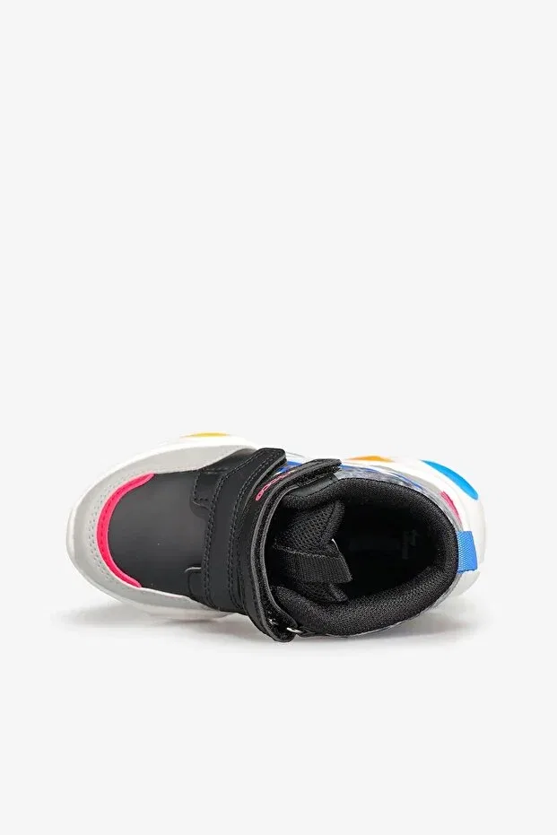 Детские ботинки для мальчиков с подсветкой Vicco, Black — фото 4