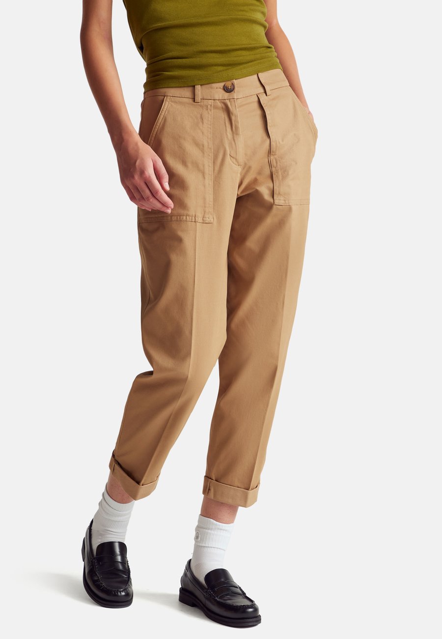 

Брюки United Colors of Benetton WITH ROLL-UP , Brown