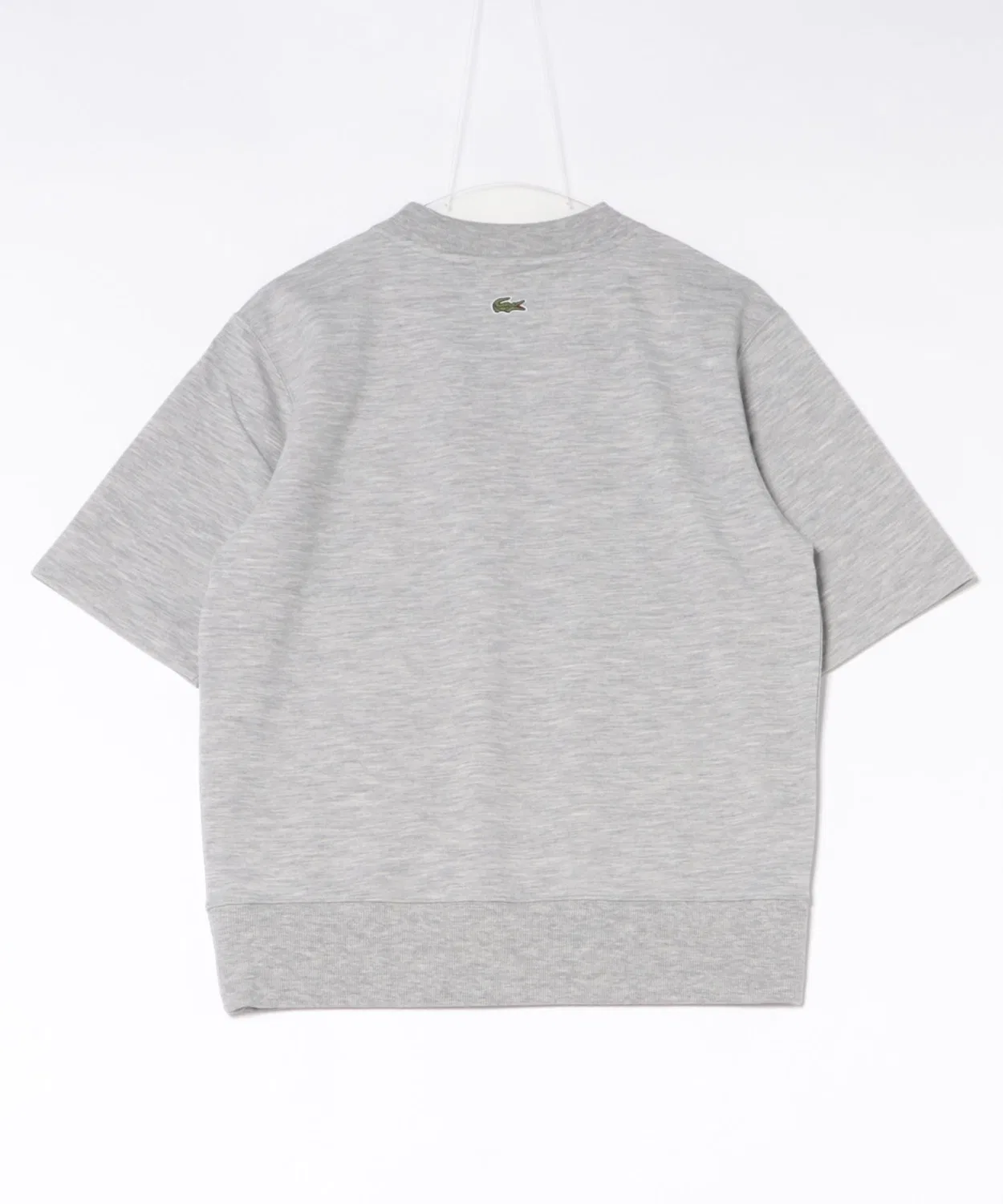 Мужской свитшот с принтом Oversize Clock LACOSTE, White — фото 2