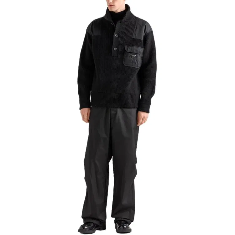 Свитер водолазка Prada, Black — фото 3