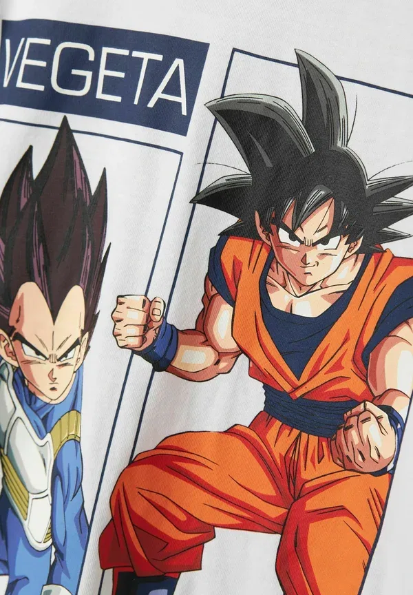 Футболка с принтом Dragon Ball Name It Bright White, белый — фото 4