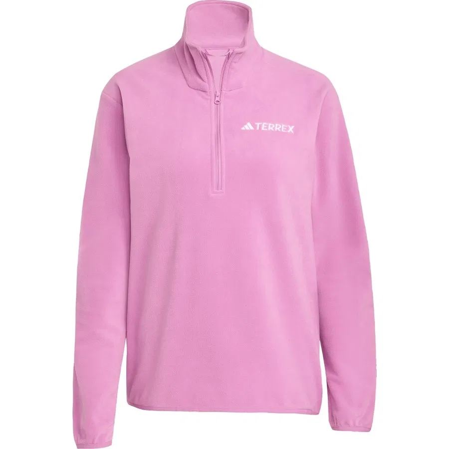 Флисовая куртка с длинным рукавом Terrex JM3120 Multi Essentials 1/2 Zip adidas, Черный — фото 3