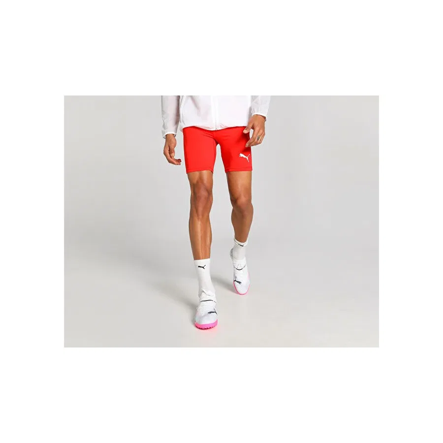 Спортивные шорты с эластичным поясом Liga Baselayer Short Tight Puma, Красный — фото 2