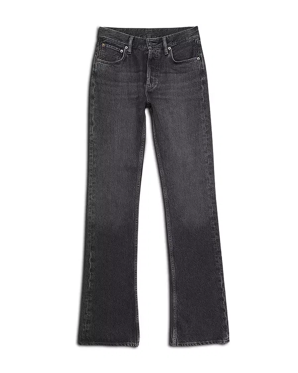 Женские джинсы прямого кроя 2009F Acne Studios, черный