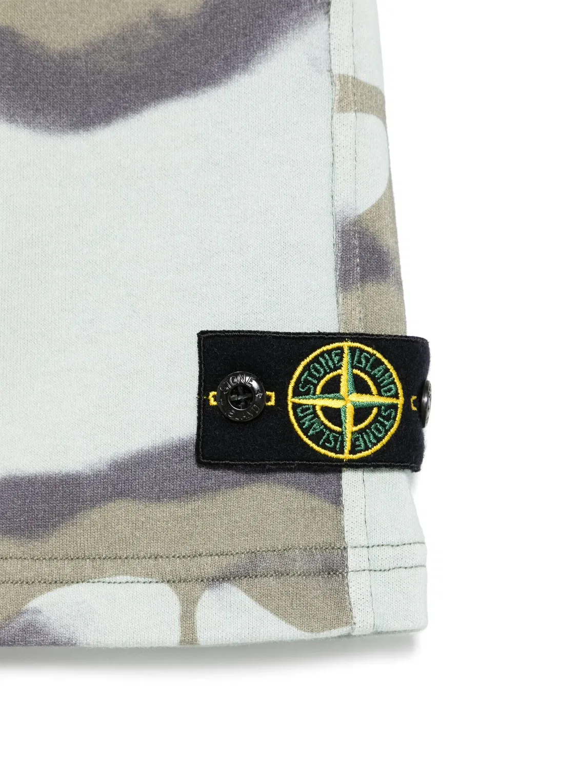 Шорты из Хлопка Stone Island, голубой — фото 2