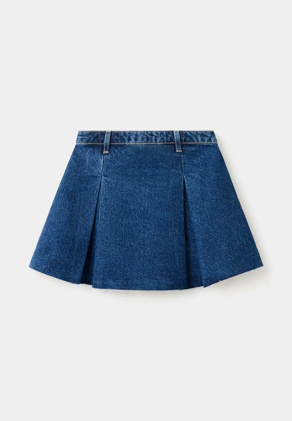 Детская юбка А-силуэта Mango Kids, Bleu Moyen — фото 2