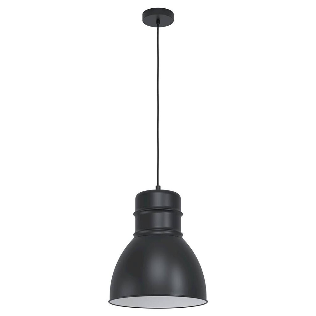 

Подвесной светильник EBURY сталь черный, белый E27 1X40W В:110см Ø:38см с диммированием EGLO
