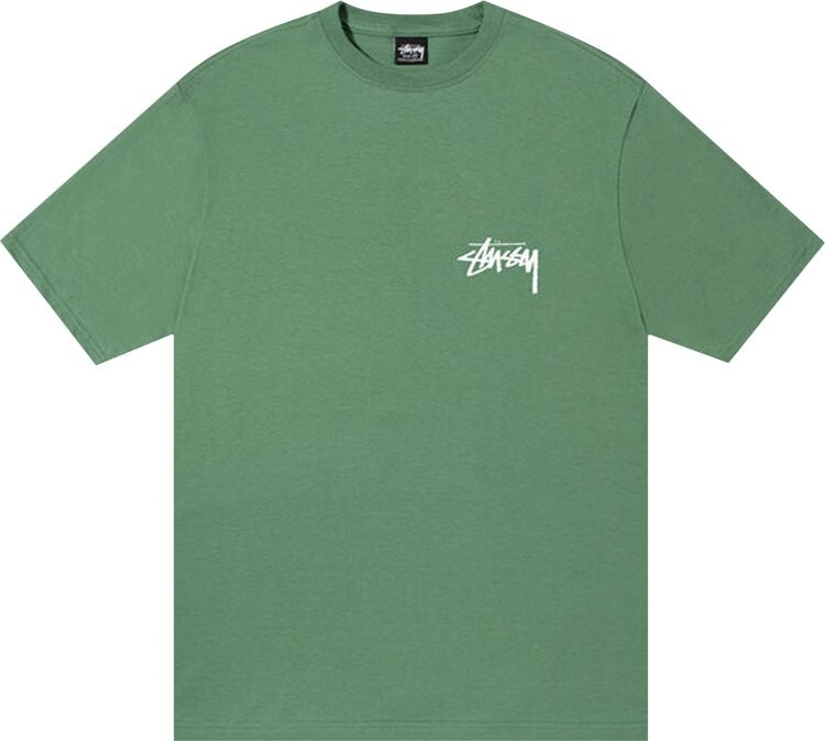 

Футболка Stussy Coastline Tee 'Green', зеленый