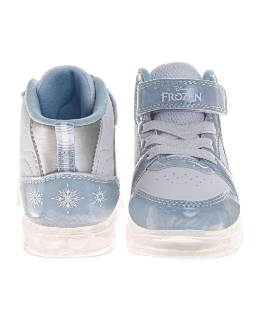 Кроссовки Disney Frozen с принтом, модель Anna and Elsa, Blue White — фото 4