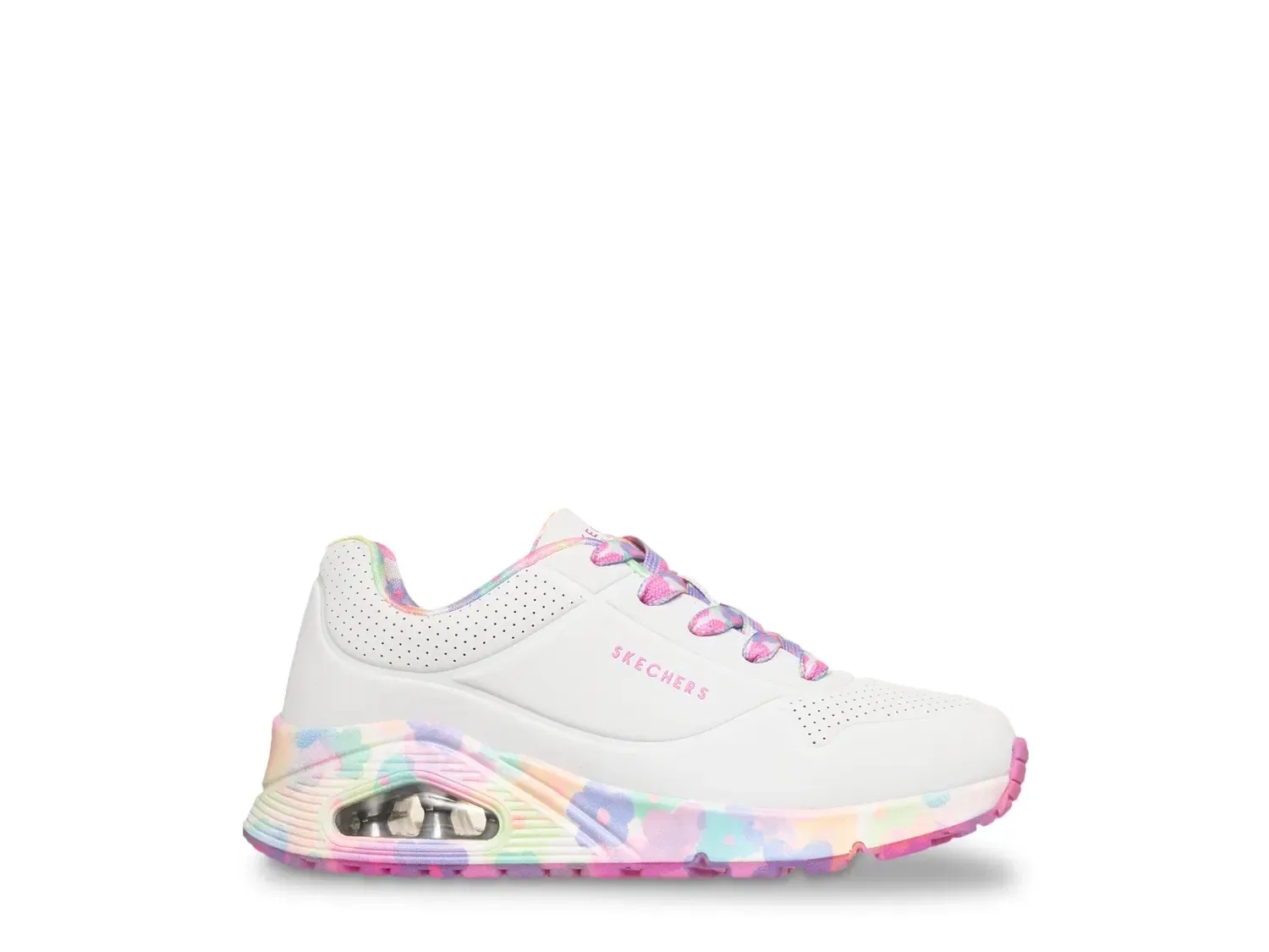 Кроссовки Skechers Street UNO Gen1 Pastel Blooms, White/Multi — фото 4