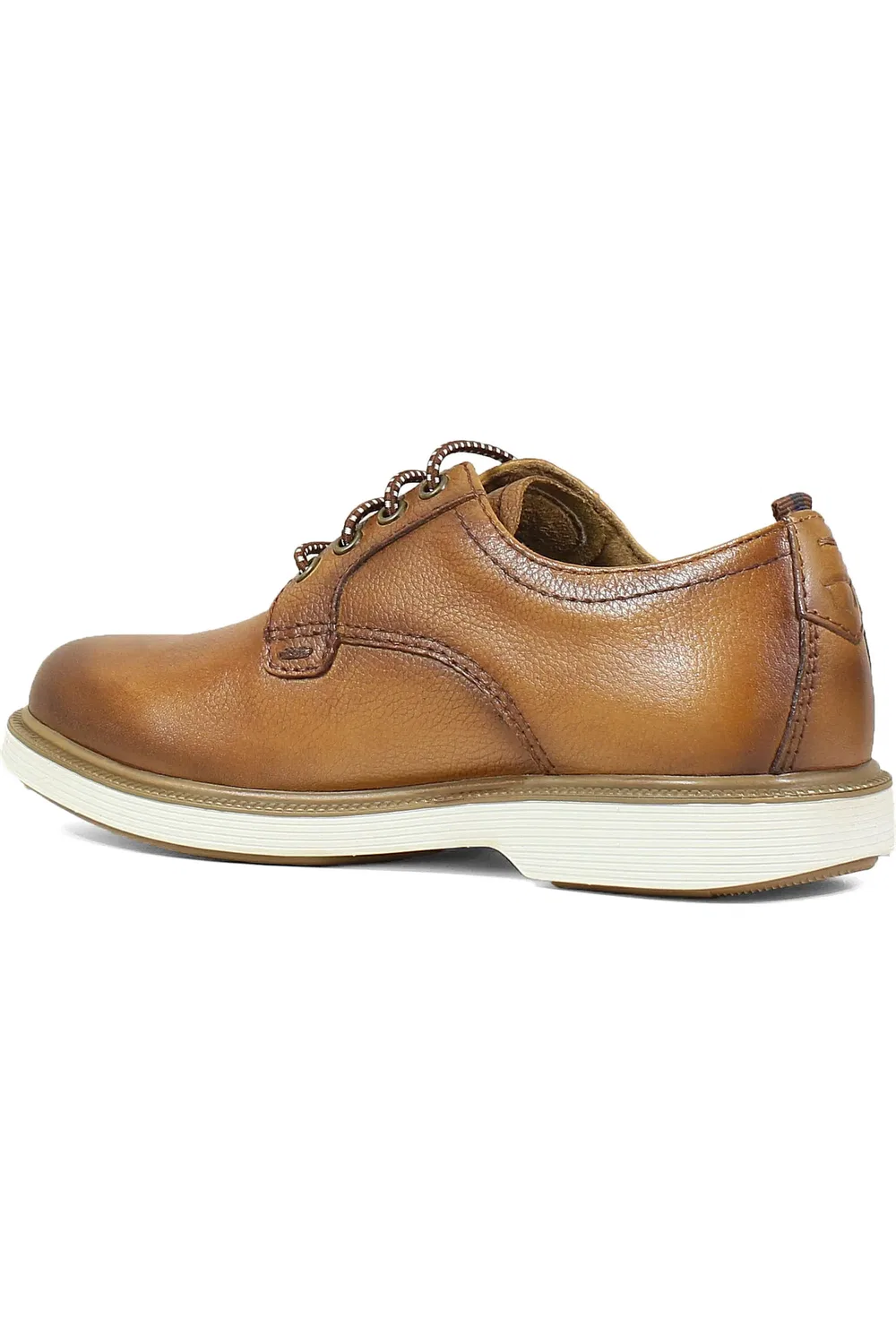 Детские туфли дерби на контрастной подошве Supacush Florsheim, Cognac — фото 2