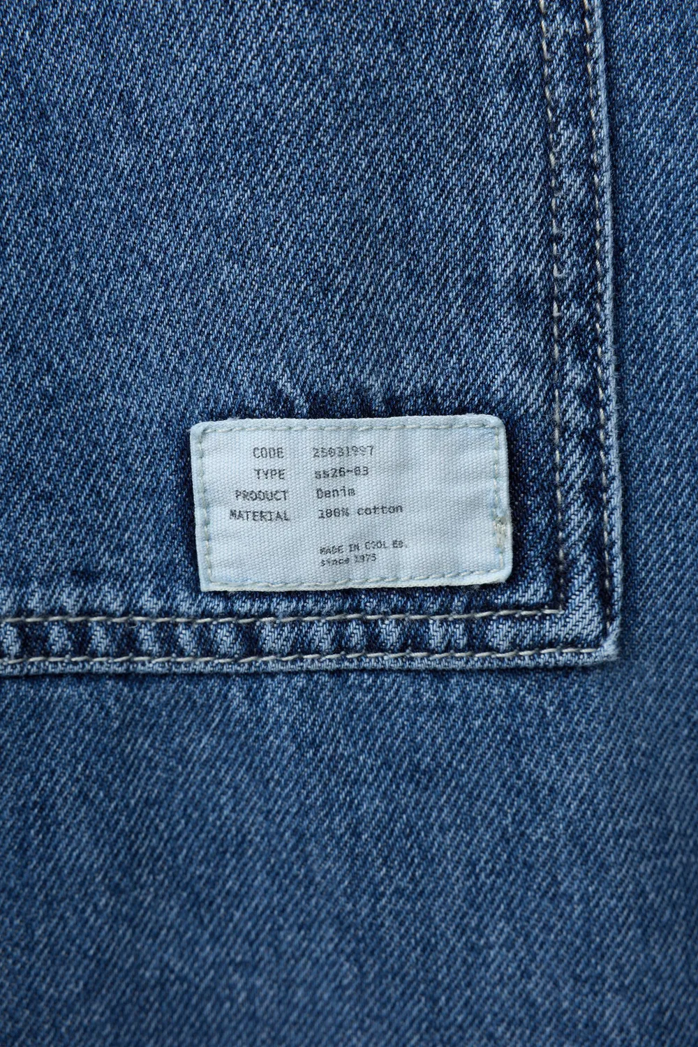 СВЕТЛАЯ ДЖИНСОВАЯ РУБАШКА ZARA, Mid-Blue — фото 4