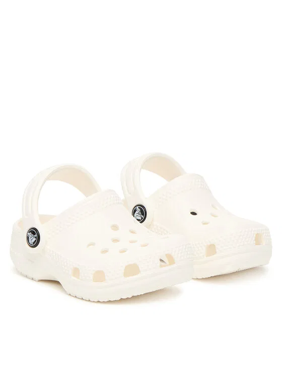 Шлепанцы Infant Crocs Littles Clog Crocs, белый — фото 2