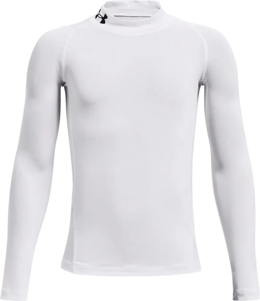 Лонгслив детский HeatGear Under Armour, белый