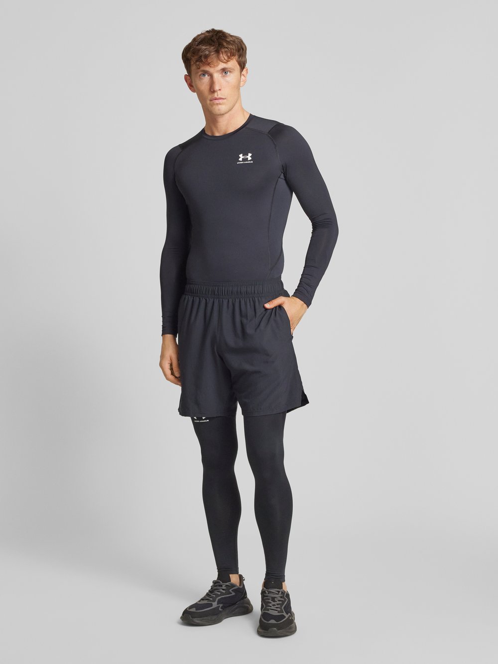 

Длинные кальсоны с этикеткой Under Armour, черный