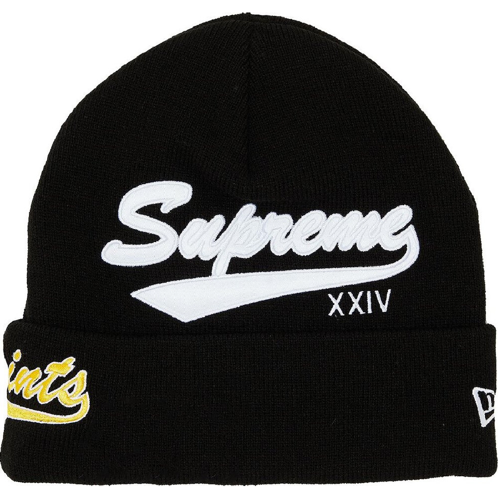 

Шапка Supreme x New Era Salvation Beanie Unisex, черный