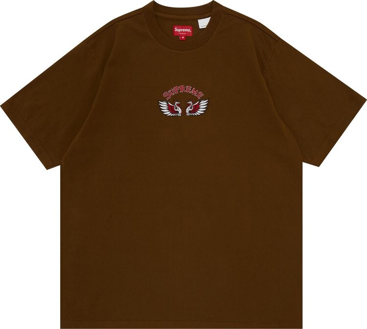 

Футболка Supreme Phoenix Short-Sleeve Top 'Brown', коричневый