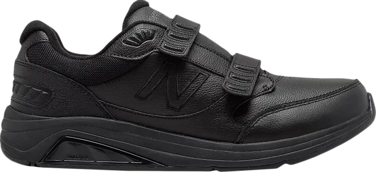 

Кроссовки New Balance 928v3 Hook and Loop 2E Wide 'Black', черный