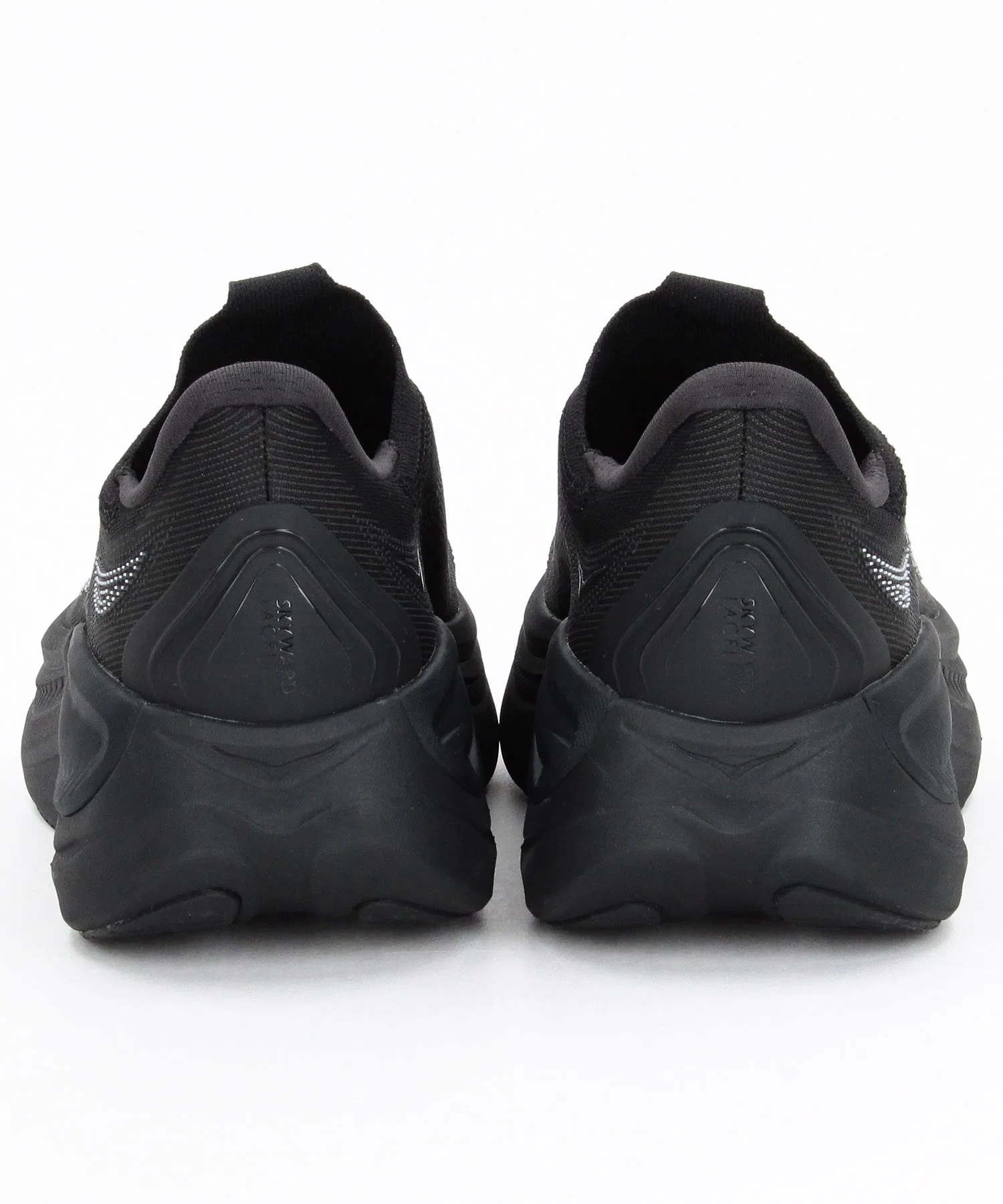 Мужские кроссовки для активного отдыха HOKA SKYWARD LACELESS чёрные — фото 4