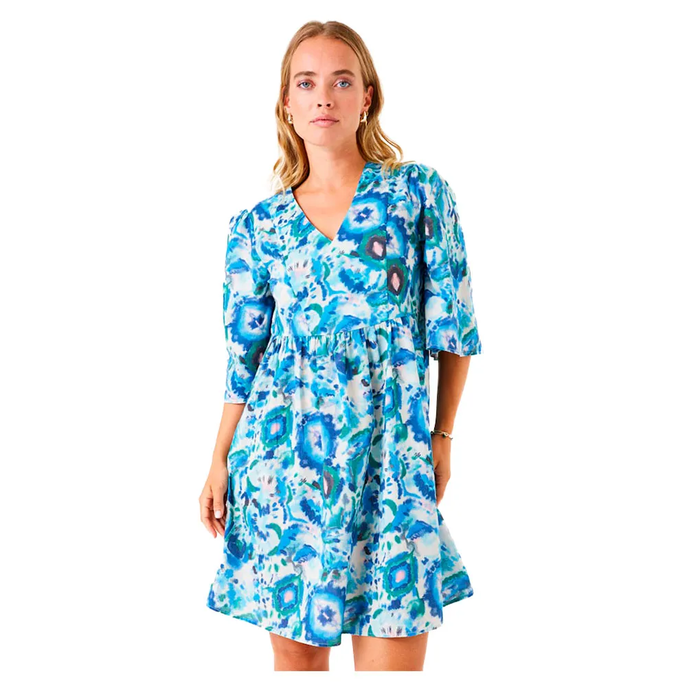 

Платье Garcia F50083 short sleeve short, синий
