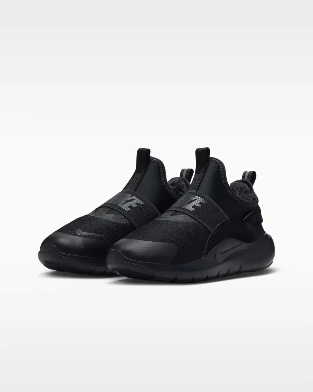 Кроссовки подростковые Nike Flex Runner Warm, черный — фото 4