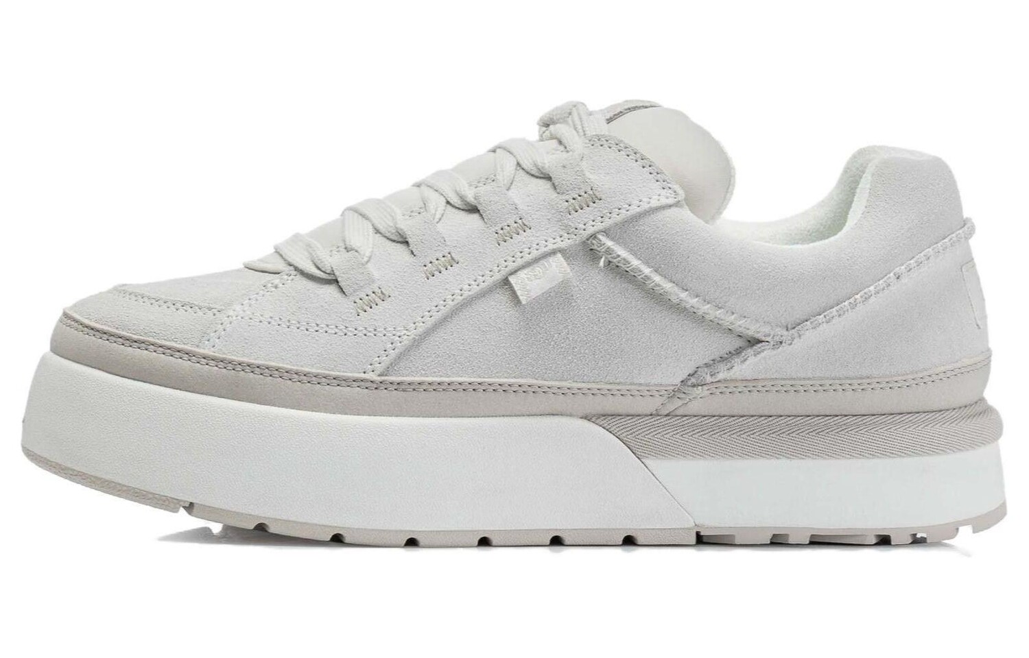 

Кроссовки UGG Skateboarding Shoes Women's Low-top White, серый