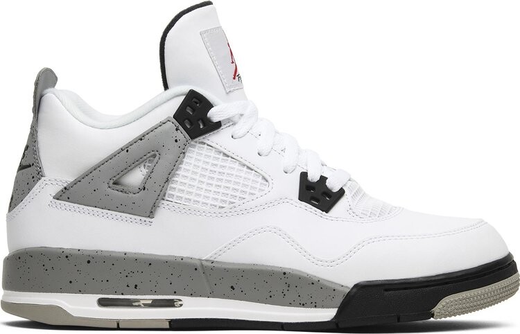 

Кроссовки Air Jordan 4 Retro OG BG Cement 2016, белый