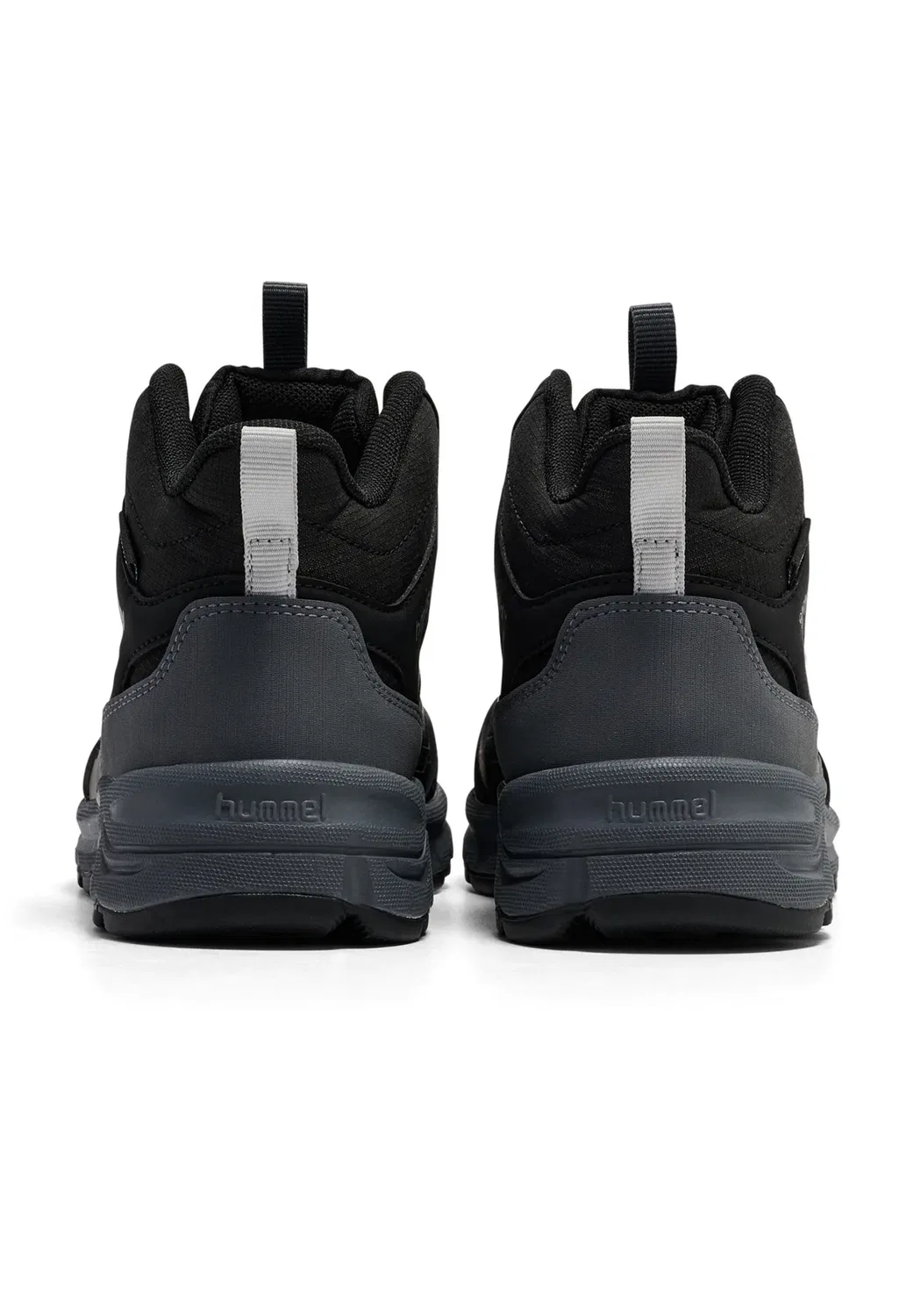 Ботинки Cliff Easy Tex Boot Jr унисекс на шнуровке Hummel, Black — фото 4