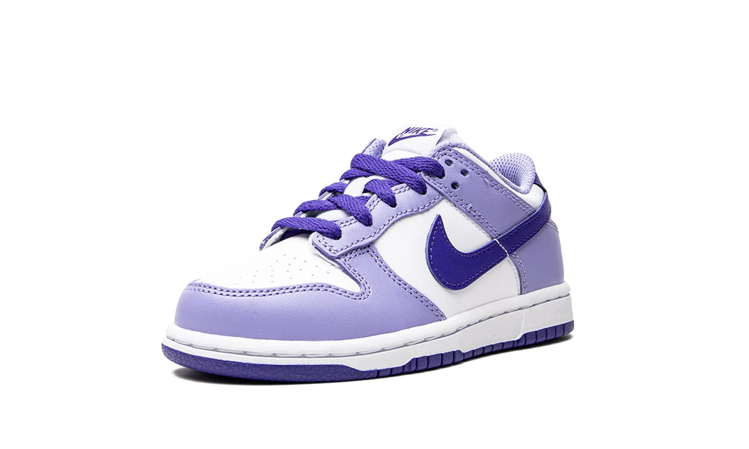 Детские кроссовки для мальчиков с закрытым мысом Dunk Low Ps NIKE, Rocky Tan British Tan Gym Red — фото 4