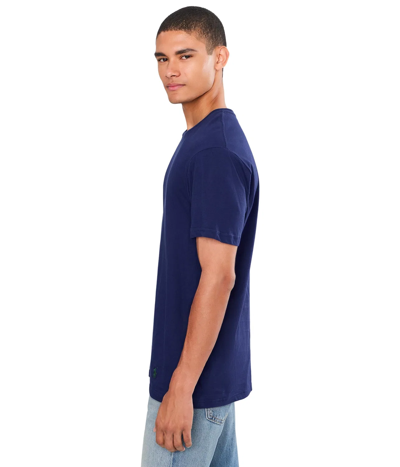 Классическая майка-футболка с круглым вырезом Polo Ralph Lauren, Multicolor 2 — фото 3