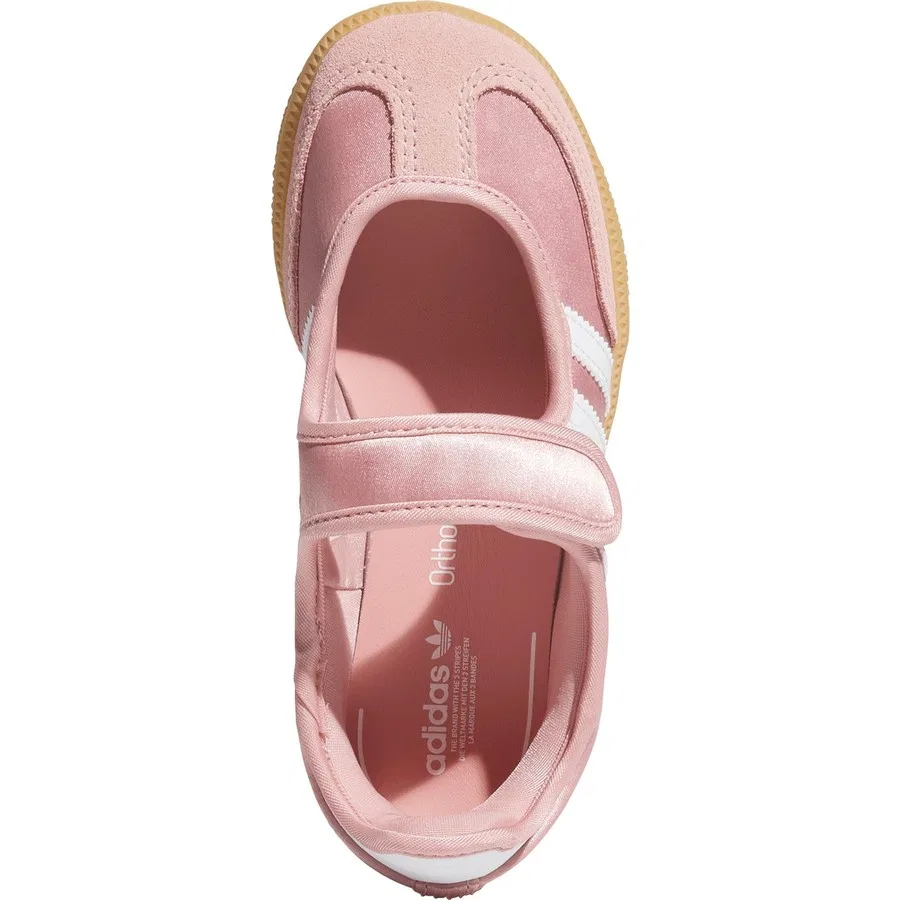 Детские спортивные кроссовки с замшевым верхом Samba Jane adidas, Розовый — фото 3