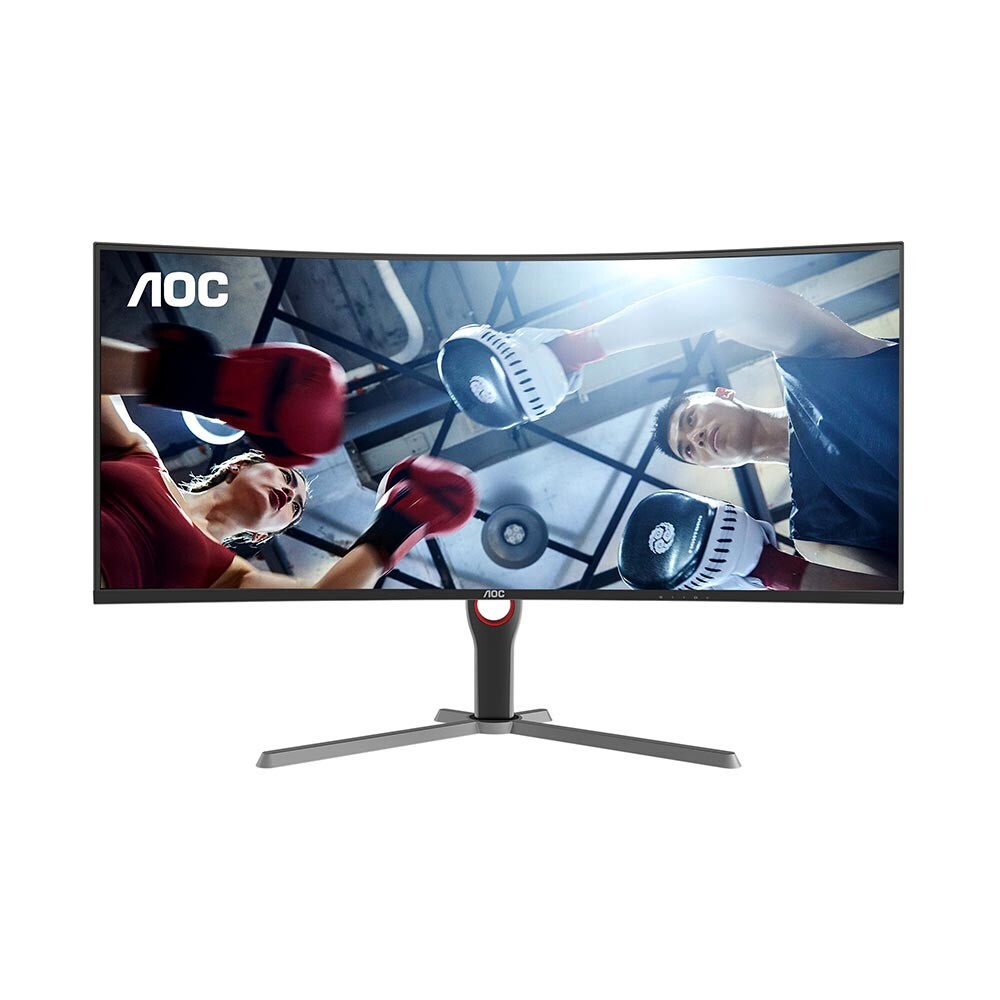 

Игровой монитор AOC CU34G10XP 34'', 3440 x 1440, 180 Гц, VA, черный