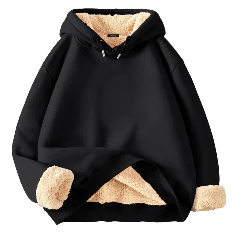 Детское худи с капюшоном утепленное MINISO, Black