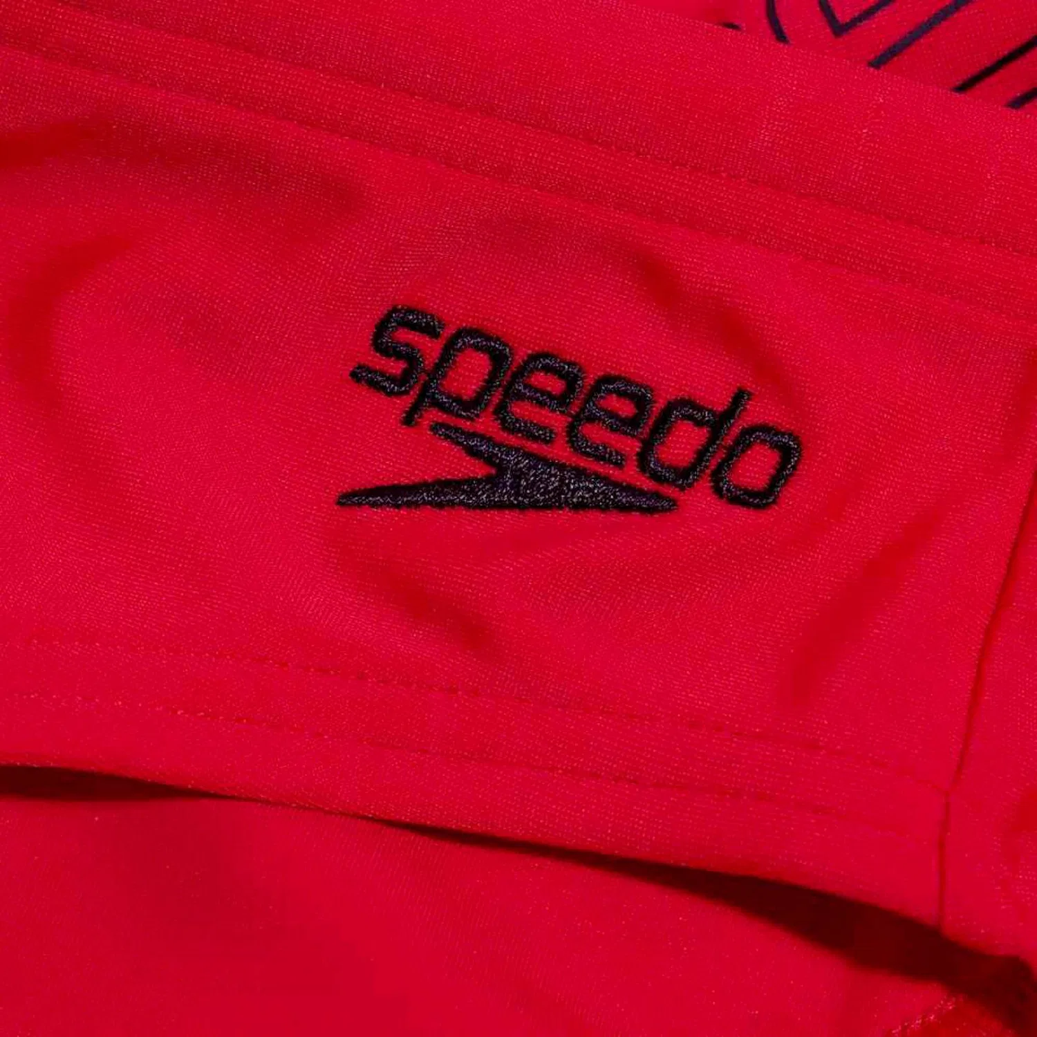 Детский купальник с логотипом Speedo-Logo 6,5 Cm Kurz Speedo, Rot — фото 3