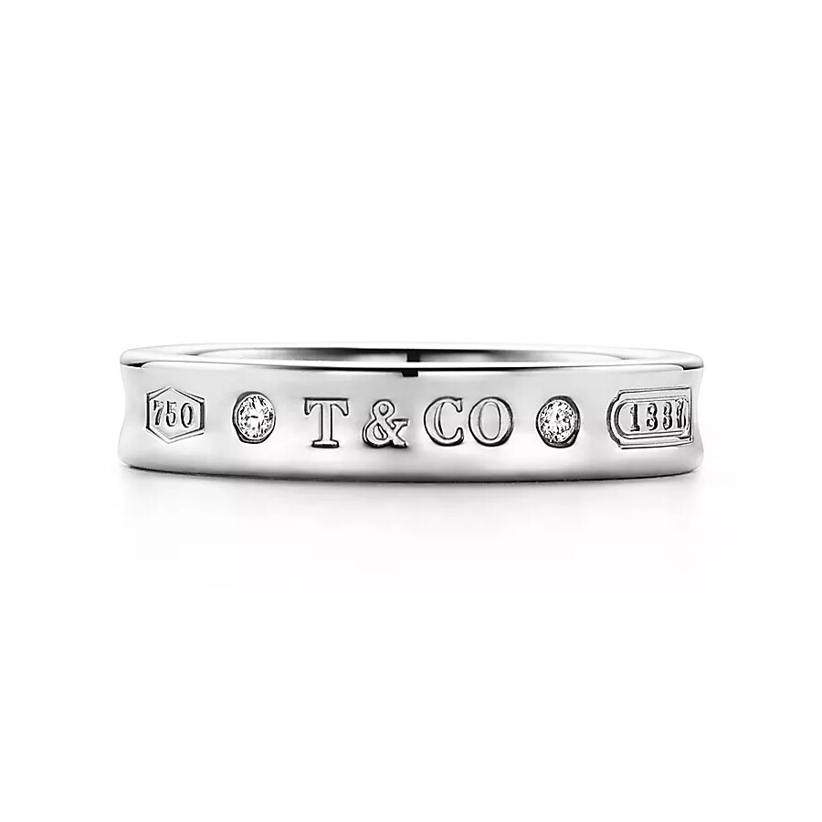 

Кольцо Tiffany & Co. Tiffany 1837, белое золото/бриллиант