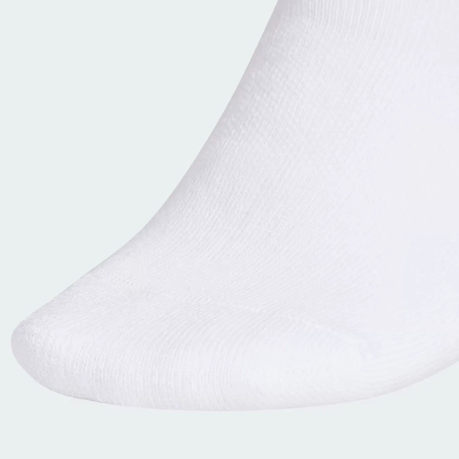 Детские носки-следки с влагоотводящей тканью, набор из 6 пар, youth originals trefoil 2.0 no show Adidas Originals, белый/черный — фото 3