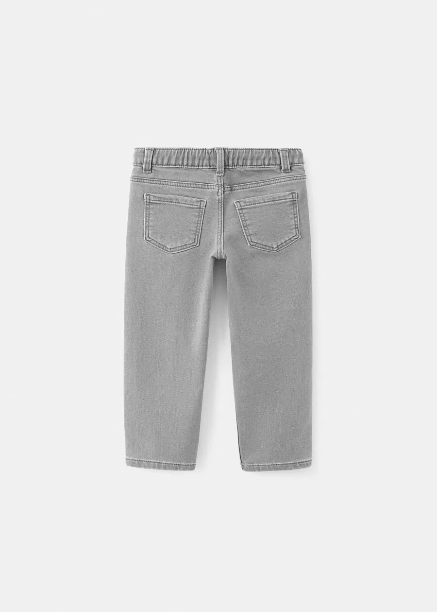 Детские джинсы MANGO KIDS Slim fit 'PABLO' светло-серого цвета — фото 2